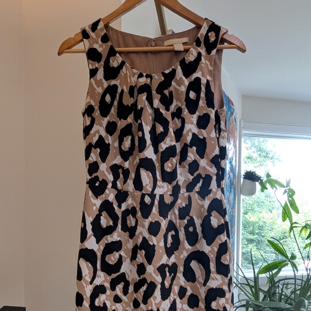 Banana Republic Sleeveless Print Dress
